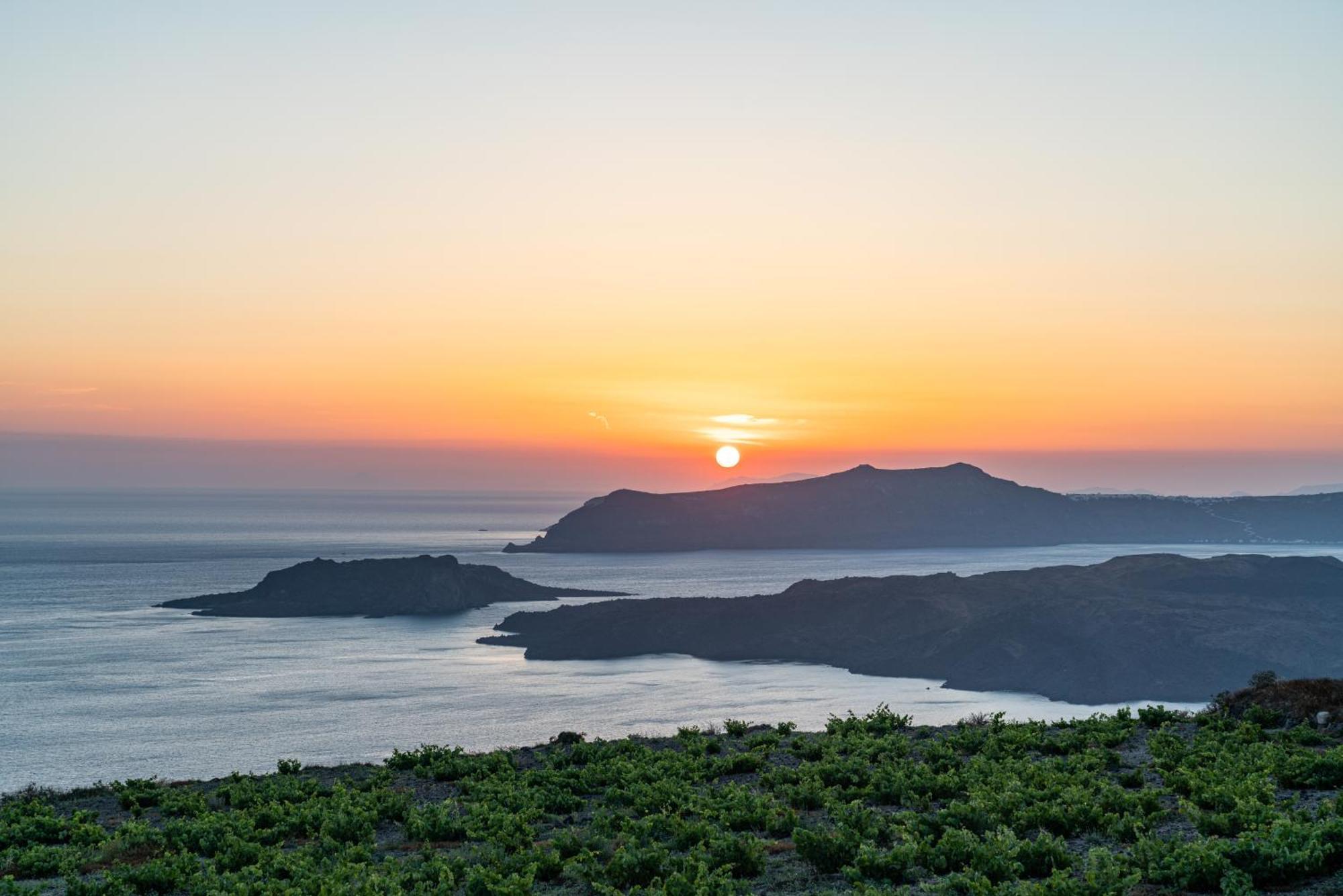 Villa Oinos - Sunset Views Ormos Athinios エクステリア 写真